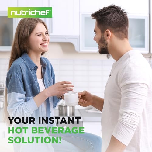 NutriChef 5.2 Qt Hot Water Dispenser with 5 Temperature Settings