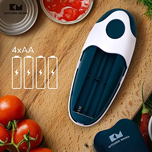 Kitchen Mama Auto 2.0 Electric Can Opener, Navy Blue