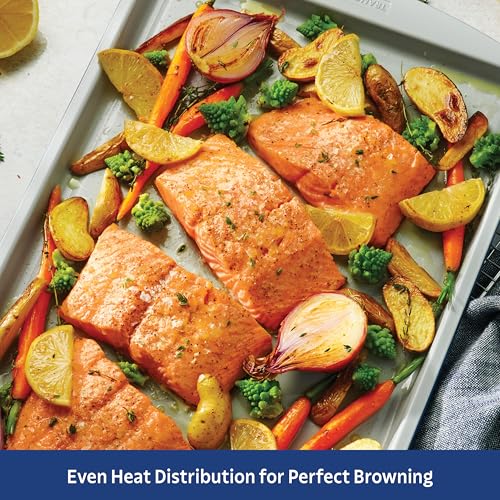 Tramontina Rise 6-Piece Ceramic Baking Pans Set, Non stick Essential Bakeware for Cookies, Loafs, Cakes, Brownies and Muffins