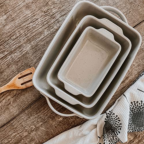 Mora 9x13in Deep Porcelain Baking Dish - Oven to Table, Freezer Safe