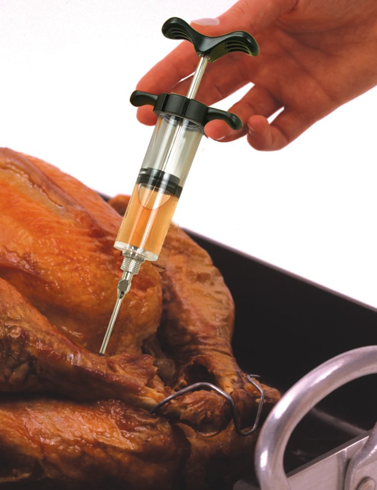 Norpro Deluxe Marinade Injector, 1 EA, Red