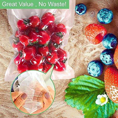 O2frepak 300 Count 6x10 Pint Vacuum Sealer Bags with BPA Free and Heavy Duty, Vacuum Seal Food Sealer Bags,Great for Food Storage Vaccume Sealer PreCut Bag