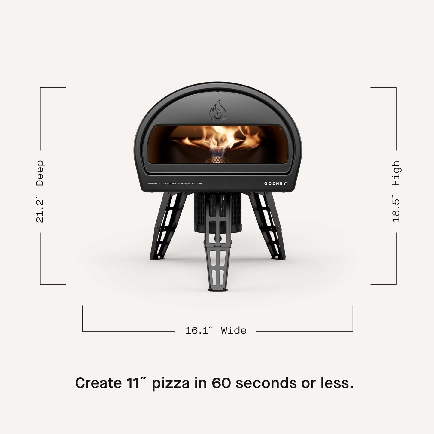 Gozney Roccbox Outdoor Pizza Oven, Black, Portable, Gas & Wood Fired, Restaurant-Grade - CookCave