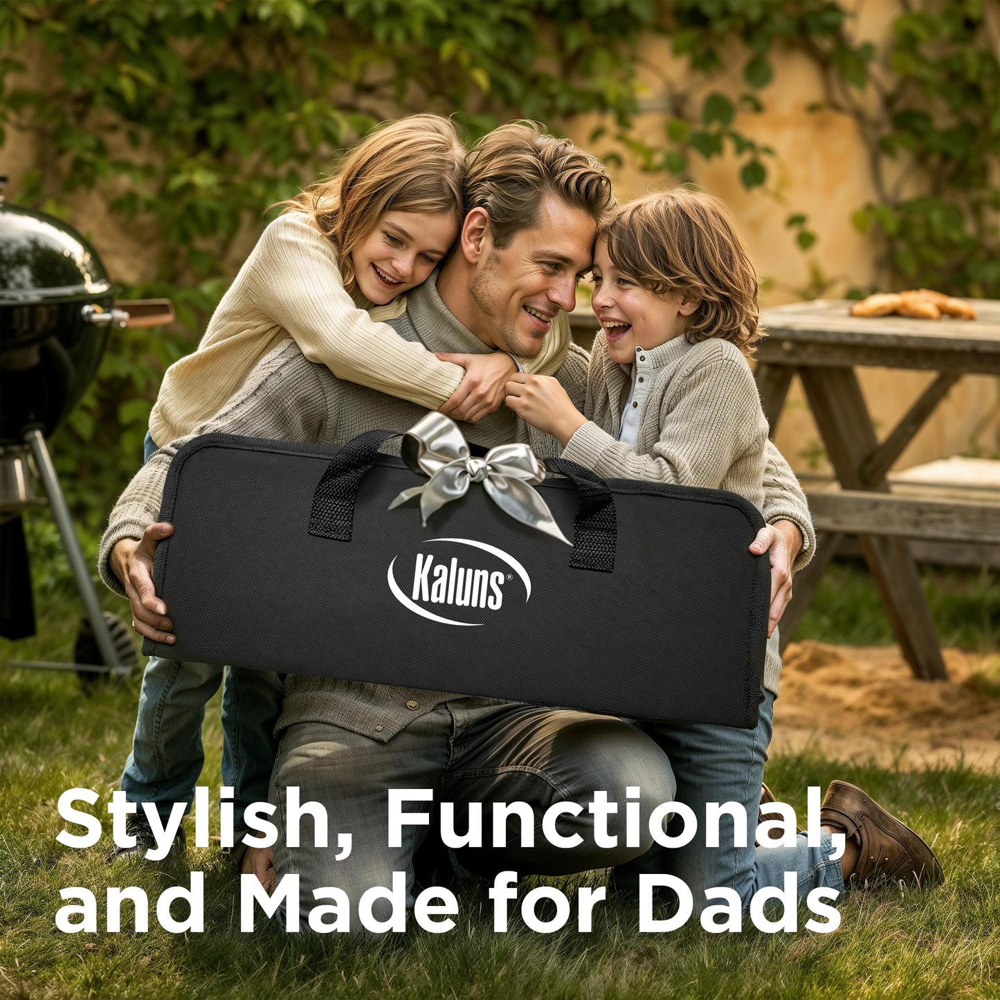 Kaluns BBQ Accessories, Complete Grill Set Grilling Gifts for Men Dad, 40 Pcs Premium Heavy Duty Stainless Steel Barbecue Grill Accessories for Outdoor Grill for Men Dad - CookCave