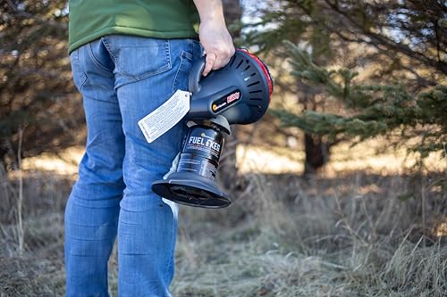 Mr. Heater F215100 MH4B Little Buddy 3800-BTU, Indoor Safe Propane Heater With ODS & Tip-Over Protection, Heating Area Up to 95 Sq. Ft - Lightweight, Medium - Black/Red - CookCave