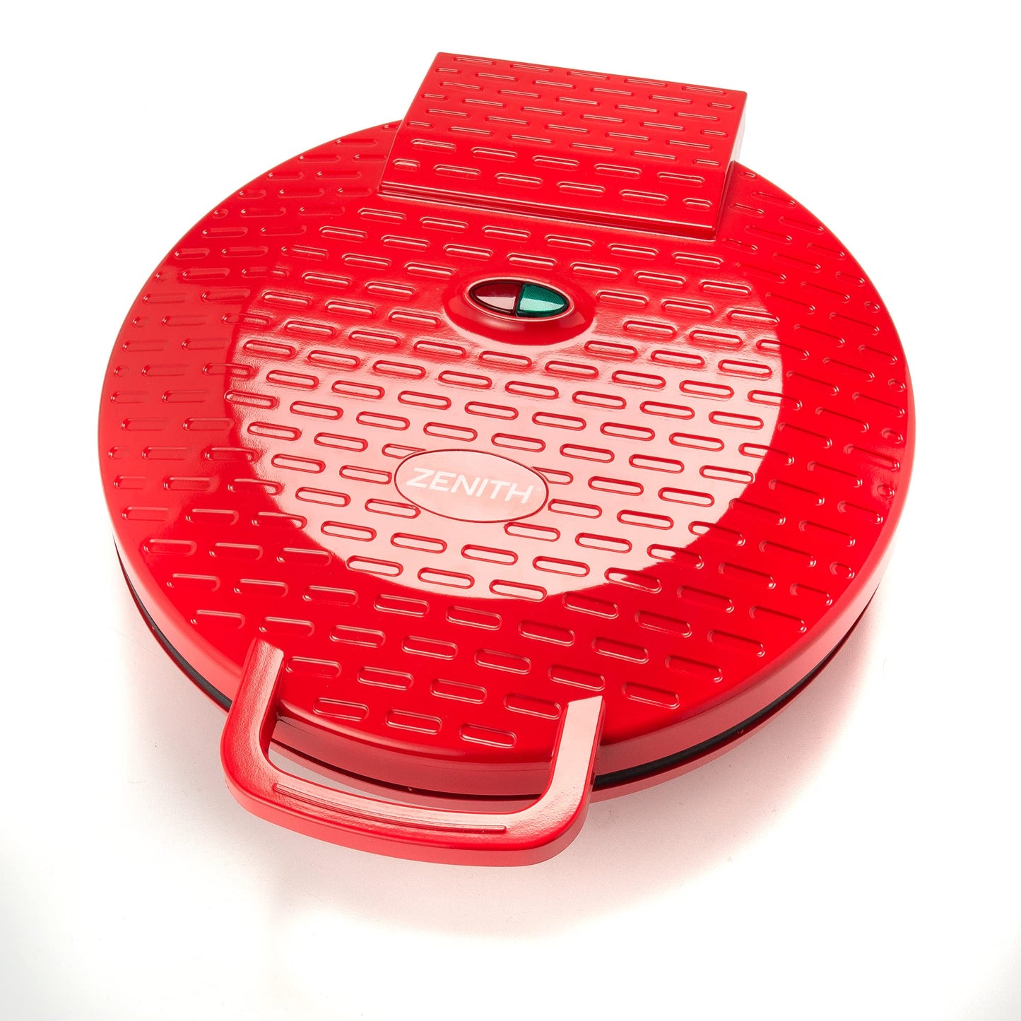 Zenith Versa Grill Non-Stick Pizza Maker Machine For Home, Calzone Maker, Pizza Oven Converts to Electric indoor Grill, Red - CookCave