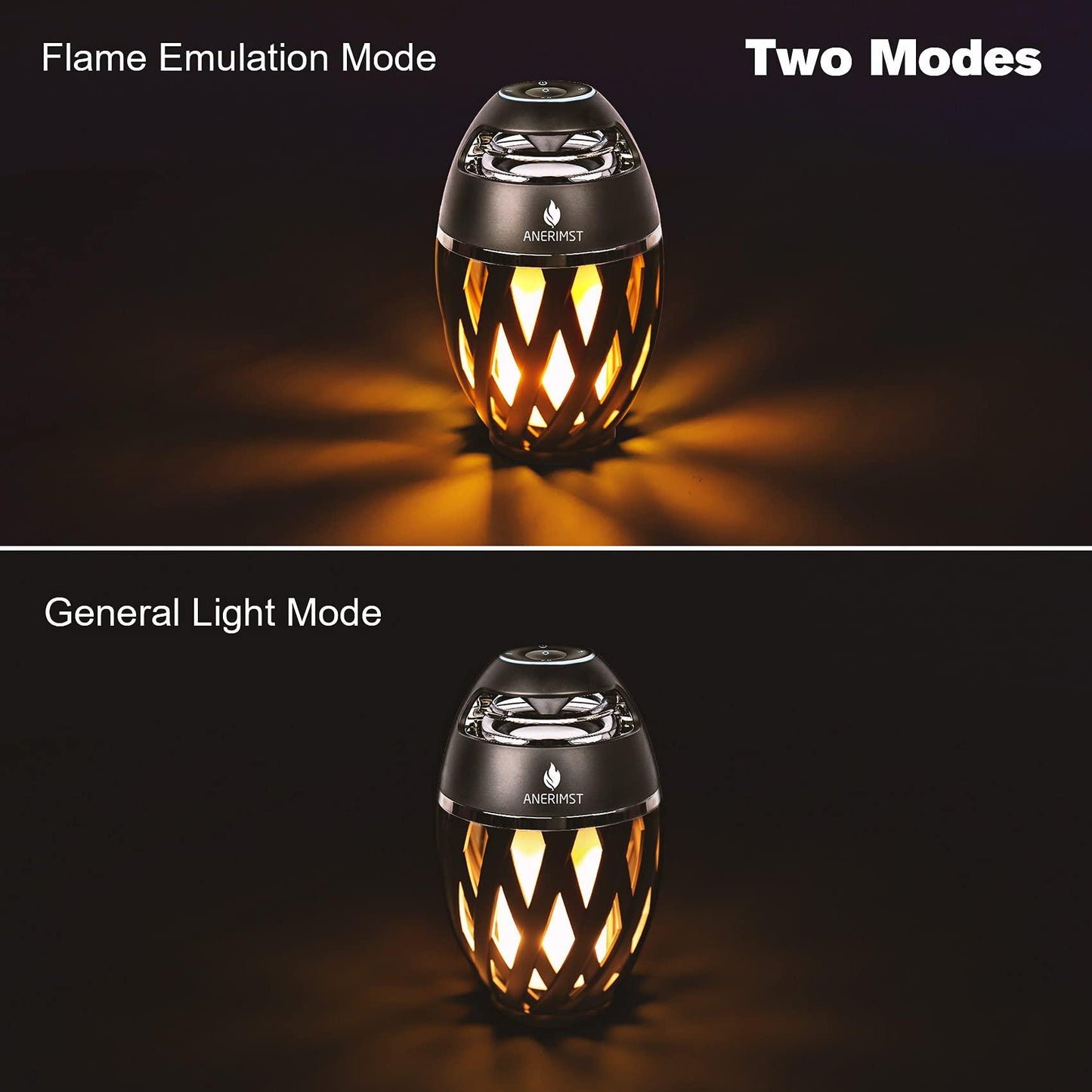 ANERIMST Gifts for Dad Mom, Valentine's Day Gifts for Him, Her, Outdoor Bluetooth Speaker Waterproof Wireless with Torch LED Light, Gifts for Men, Women, Boyfriend, Father's Day - CookCave