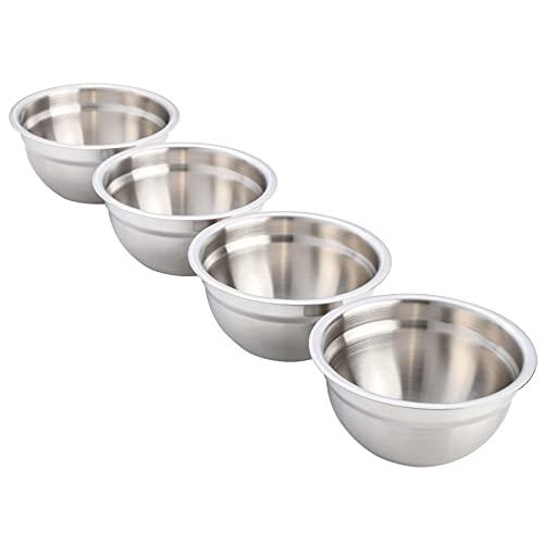 Babish Stainless Steel Mixing Bowl Set, 4-Piece Mini - CookCave