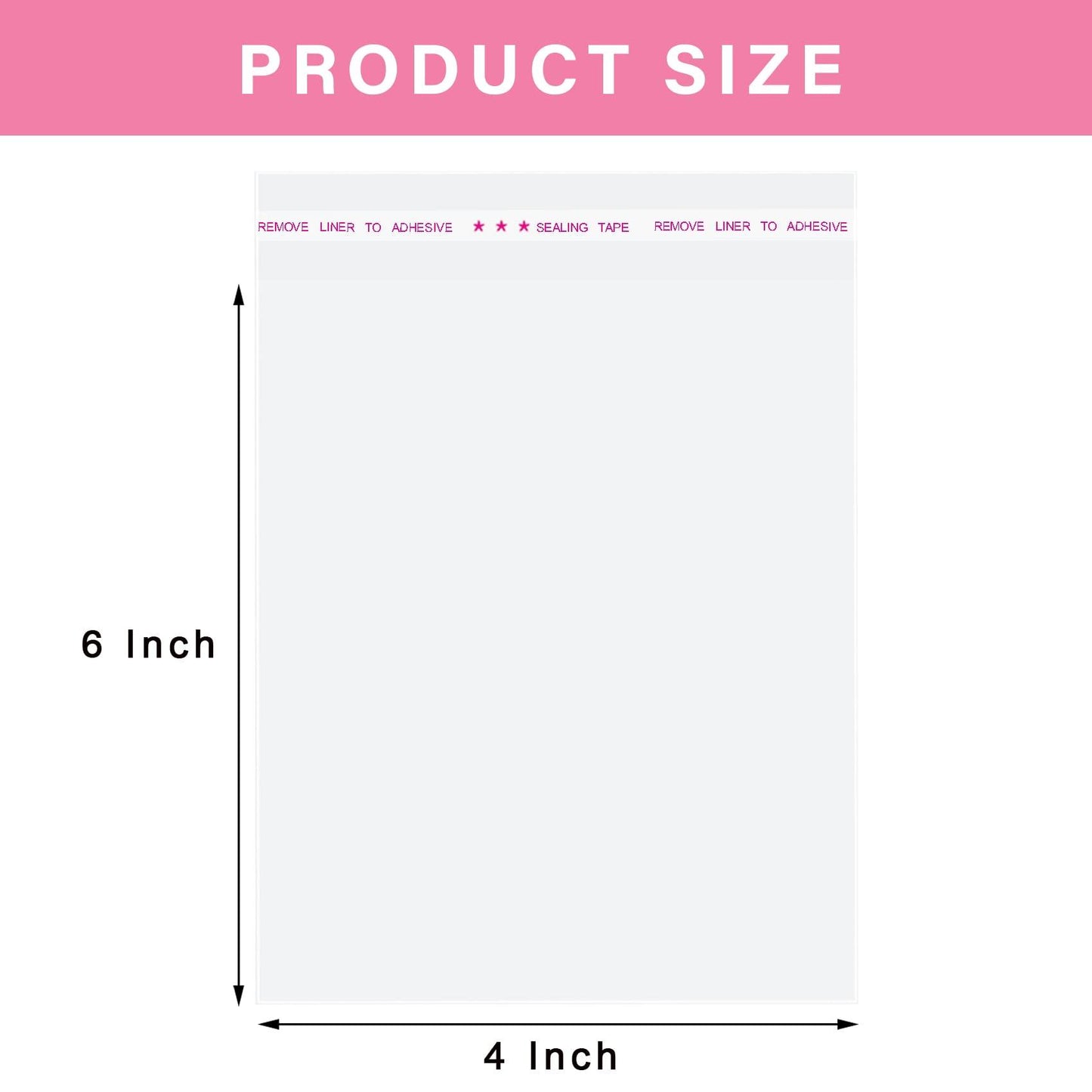 Morepack Clear Self Sealing Cellophane Bags,4x6 Inches 200 Pcs Cookie Bags Resealable Cellophane Bag for Packaging Cookies,Gifts,Favors, Products,Candy - CookCave