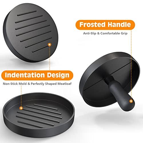 Naitesen Hamburger Press Patty Maker Burger Patty Maker Non-Stick Burger Smasher Cooking Gadgets for Kitchen Baking - CookCave