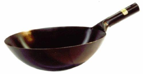 Sunrise Kitchen Supply 16" Japanese Style Steel Wok - CookCave