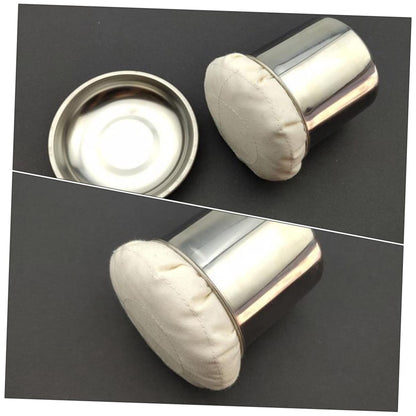 1 Set Pancake Grease Brush Home Oil Mop Household Oil Mop Cooking Oil Brush Restaurant Oil Brush Convenient Oil Mop Bbq Mop Wear-resistant Oil Brush Stainless Steel Spatula Cloth - CookCave