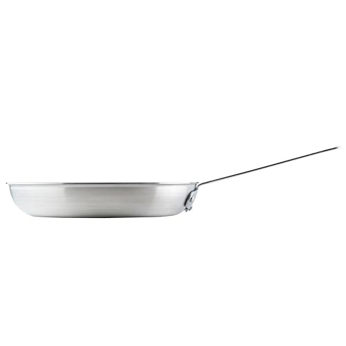 Winco Commercial-Grade Aluminium Fry Pan/Skillet, Mirror Finish, 14"