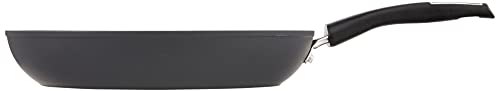 Bialetti Impact Textured Nonstick Oven-Safe Frying Pan, 12 Inch, Gray