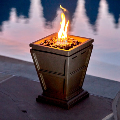 15" Gas Outdoor Fire Column from Endless Summer - CookCave