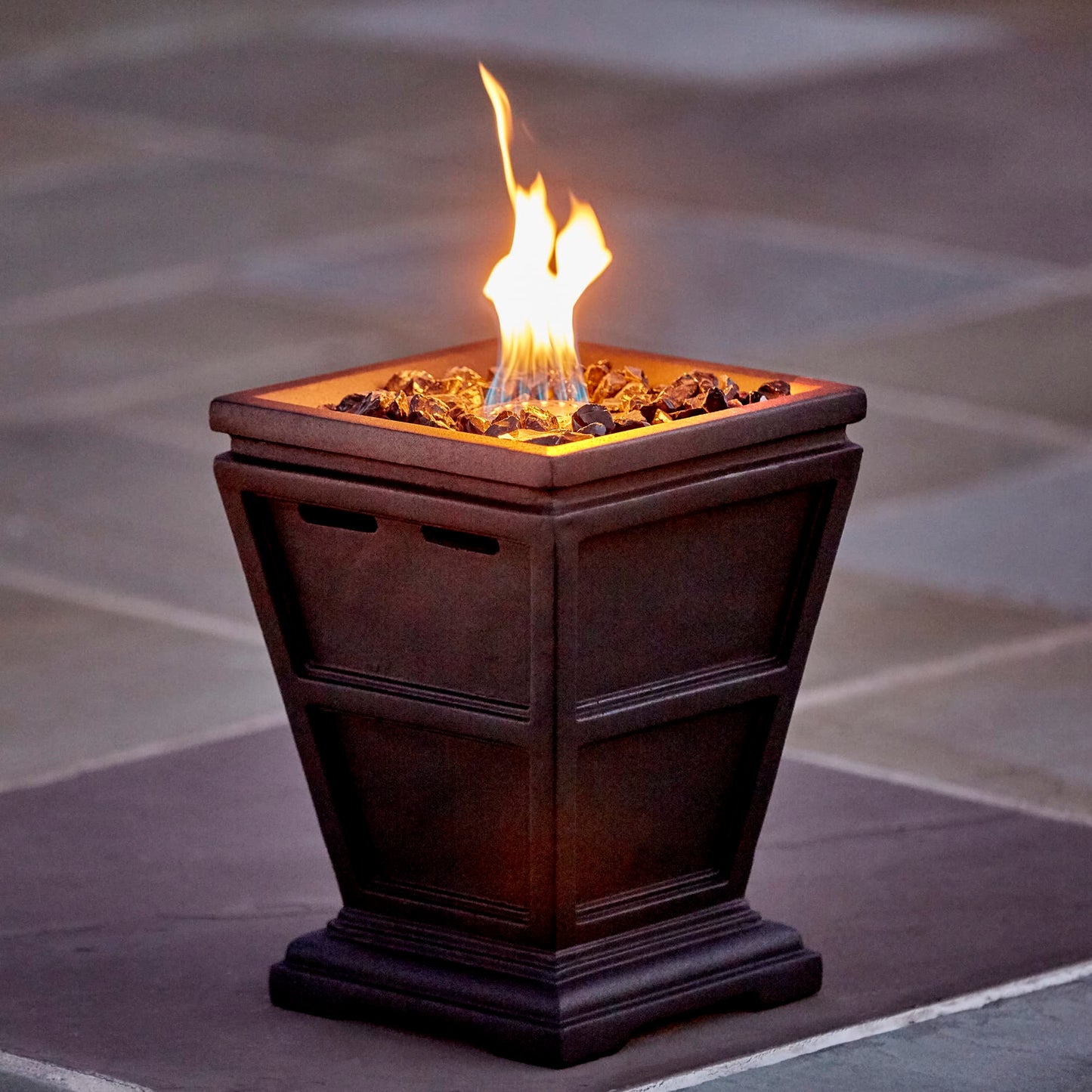 15" Gas Outdoor Fire Column from Endless Summer - CookCave