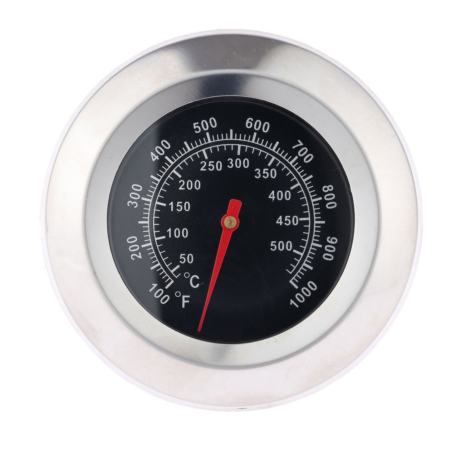 1Pc 3" Face 1000F Thermometer Temperature Gauge BBQ Barbecue Charcoal Grill Smoker - CookCave