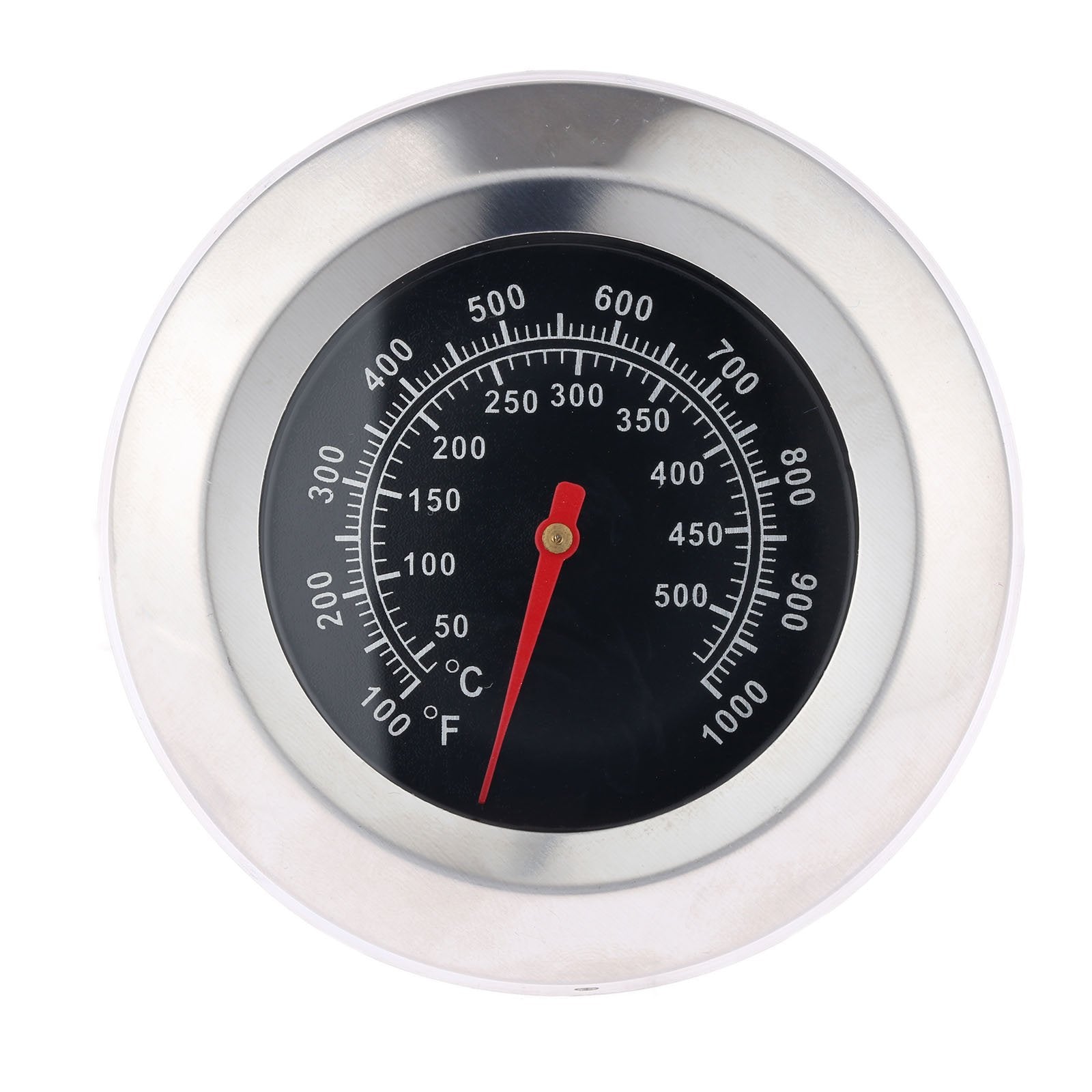 1Pc 3" Face 1000F Thermometer Temperature Gauge BBQ Barbecue Charcoal Grill Smoker - CookCave