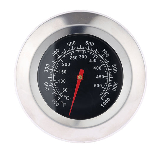 1Pc 3" Face 1000F Thermometer Temperature Gauge BBQ Barbecue Charcoal Grill Smoker - CookCave