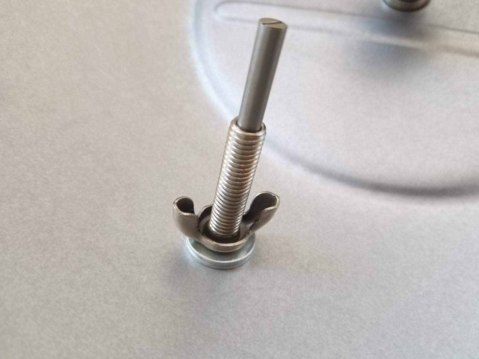 2 Pack BBQ Grill Temperature Gauge, 2-3/8 inch Barbecue Charcoal Smoker Grill Thermometer Gauge BBQ Temp Gauge - CookCave