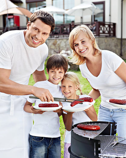 2 Pcs 12-inch Cooking Tweezers Tongs Precision Serrated Tips, Stainless Steel Professional Chef Tweezer Kitchen Tools for BBQ, Plating and Serving (Black) - CookCave