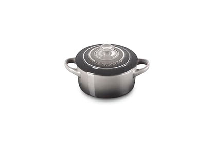 Le Creuset Stoneware Mini Round Cocotte, 8 oz., Oyster
