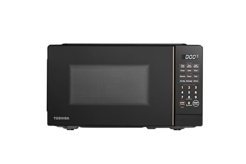 TOSHIBA Countertop Microwave Oven, 0.7 Cu.Ft, 700W, Black