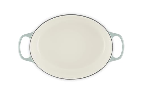 Le Creuset Enameled Cast Iron Signature, 9-Piece Cookware Set, Sea Salt