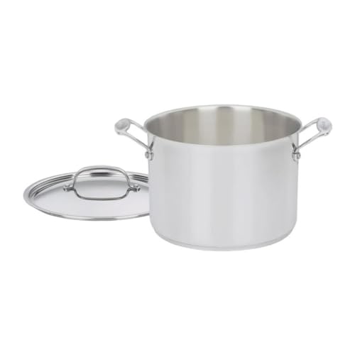 Cuisinart 766-24 Chef's Classic 8-Quart Stockpot with Cover, Stainless Steel