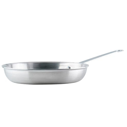 Winco Commercial-Grade Aluminium Fry Pan/Skillet, Natural Finish, 10"