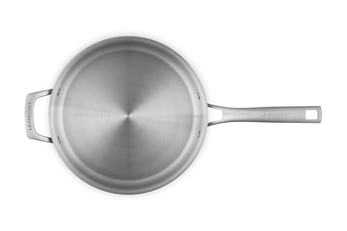 Le Creuset Essential Stainless Steel Saute Pan, 4.5 Qt.