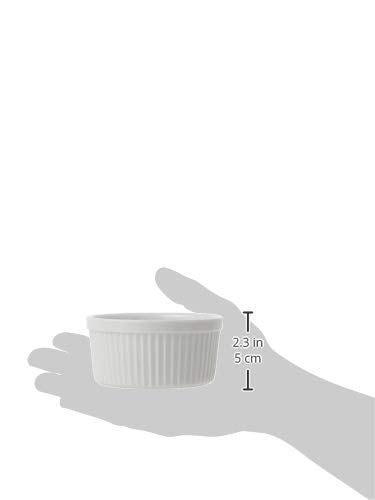 Norpro 8oz/240ml Porcelain Ramekins, Set of 4