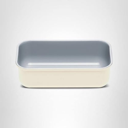 Caraway Non-Stick Ceramic 1 lb Loaf Pan - Naturally Slick Ceramic Coating - Non-Toxic, PTFE & PFOA Free - Perfect for Pound Cakes, Breads, & More - Cream