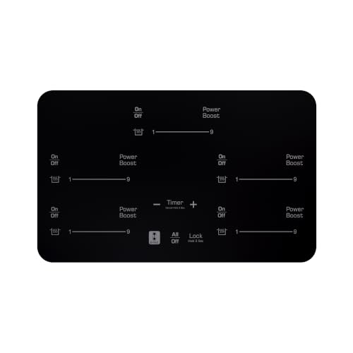 Empava Flow 30“ Induction Cooktop 5 Burner, Drop-in, Hardwired