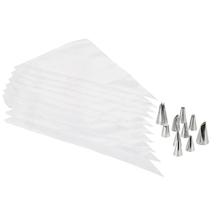 Wilton Beginning Buttercream Decorating Set - Cake Decorating Kit with Piping Tips & Disposable Icing Bags - Quality Baking Tools - 20-Piece Set