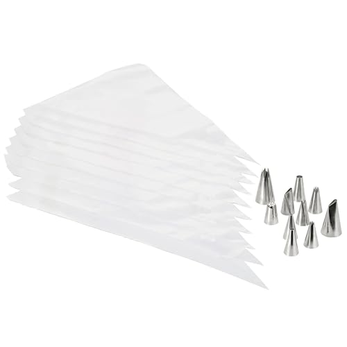 Wilton Beginning Buttercream Decorating Set - Cake Decorating Kit with Piping Tips & Disposable Icing Bags - Quality Baking Tools - 20-Piece Set