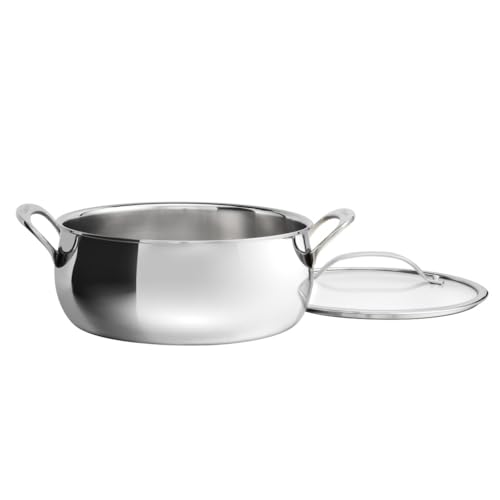 Cuisinart PureClad™ Triple Ply Stainless Steel 4.5 Qt. Dutch Oven w/Cover, PCT3545-24
