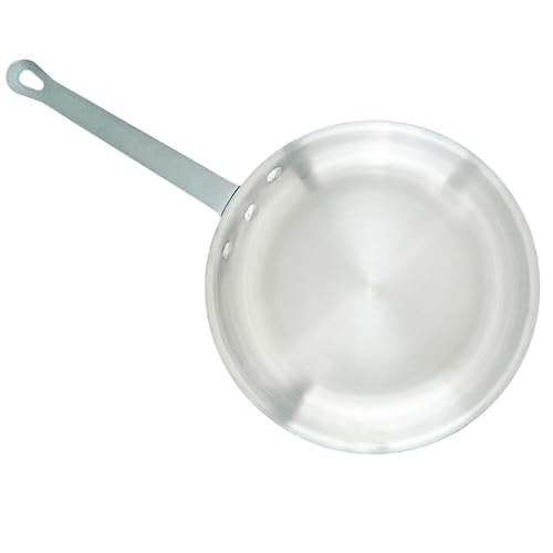 Winco Commercial-Grade Aluminium Fry Pan/Skillet, Natural Finish, 10"