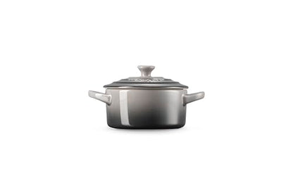 Le Creuset Stoneware Mini Round Cocotte, 8 oz., Oyster