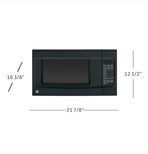 GE Countertop Microwave Oven, 1100 Watt, 1.4 Cu. Ft., Black, GCST14S1WBB