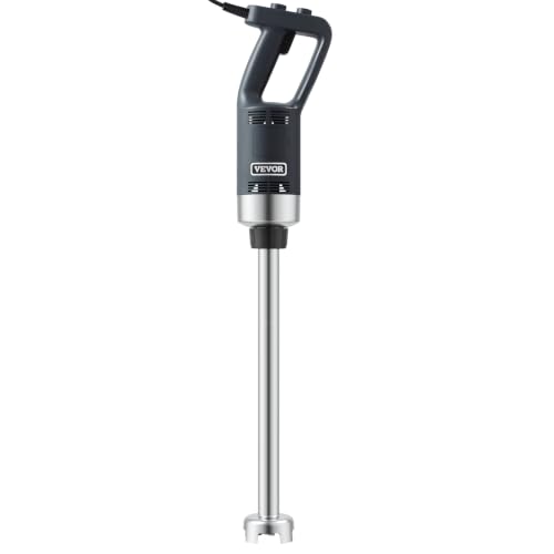 VEVOR Commercial Immersion Blender 750W 20" Heavy Duty Kitchen Hand Mixer