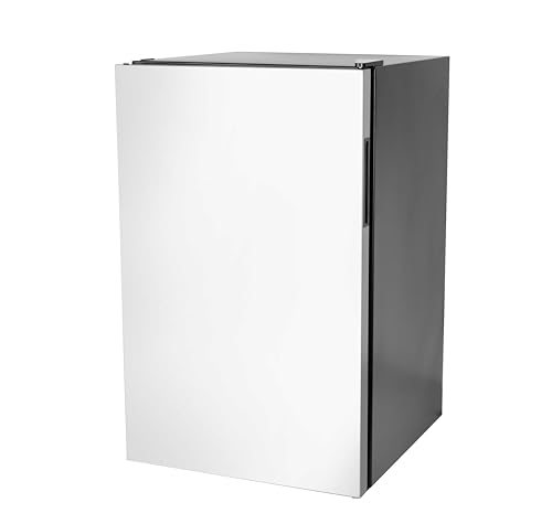 Bull Outdoor Products Contemporary Refrigerator – 4.5 cu. ft. Compact Stainless Steel Outdoor Fridge with Reversible Door and Full Temperature Control