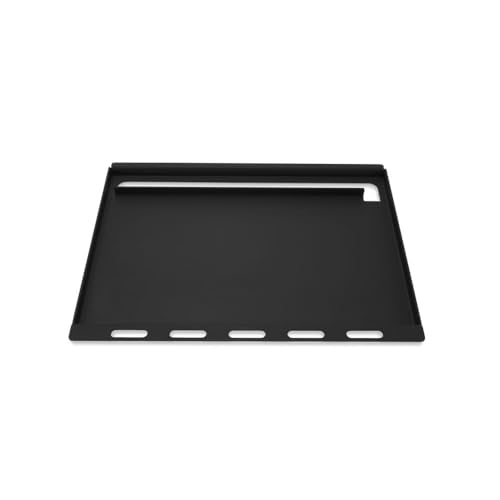 Weber Rust‑Resistant Outdoor Griddle Insert, Full‑Size – Pre-Seasoned Carbon Steel Griddle for Summit and Genesis 300 Series (3 Burners), Gas Grills
