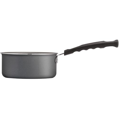KIUHSFE PrimaWare 1 Quart Non-Stick Steel Gray Open Sauce Pan