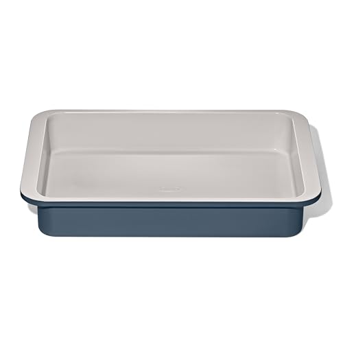 OXO Good Grips Non-Stick Pro Ceramic Coated Metal Bakeware 9” x 13” Cake Pan – Storm Blue