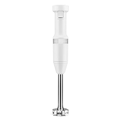 KitchenAid Variable Speed Corded Hand Blender, KHBV53, White