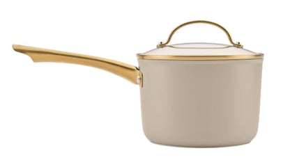 Farberware Forged Induction Ceramic Nonstick Cookware Set, 12-Piece, Taupe Pots & Pans