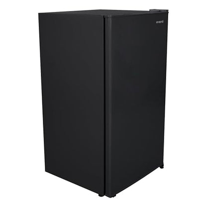 Avanti 3.3 Cu. Ft. Mini Fridge Compact Refrigerator with Adjustable Temperature, Removable Shelves, Chiller Compartment wiith Flush-Back Design, 3.3 cu.ft., Black