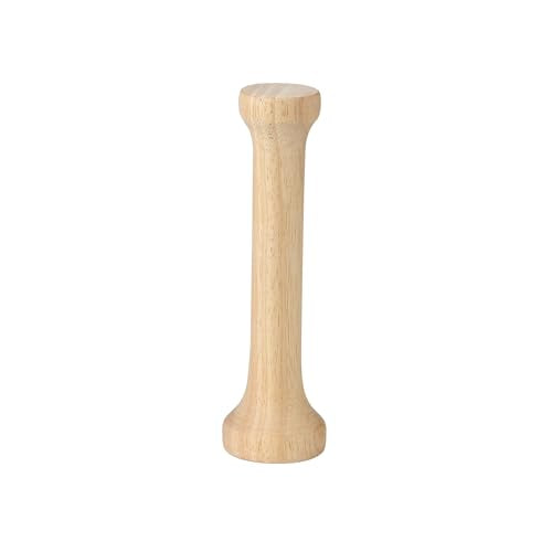 Mrs. Anderson’s Baking Dual-Sided Pastry Dough Tart Tamper, Hardwood, 6-Inches