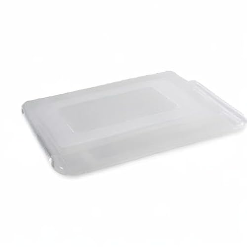 Nordic Ware Naturals Half Sheet Set - USA Made Aluminum Commercial Quality Sheet Pan for Baking or Roasting, Encapsulated Galvanized Steel Rim Prevents Warping, 2pk Half + Lid